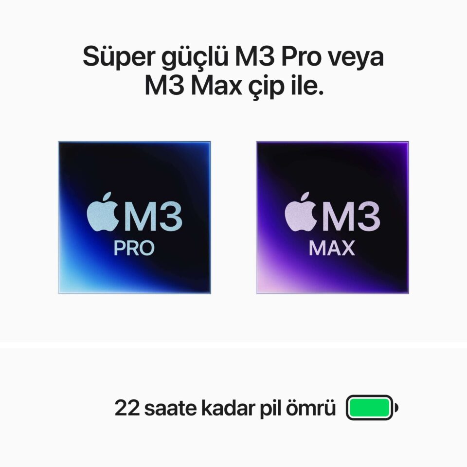 Apple Macbook Pro M3 Max 48 GB Ram 1TB SSD  16" MacOs Uzay Siyahı - Görsel 8