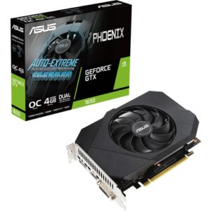 Asus GEFORCE PHOENIX GTX 1650 4GB 128bit GDDR6 1605MHz OC DVI HDMI DP (PH-GTX1650-O4GD6-P-V2) Ekran Kartı