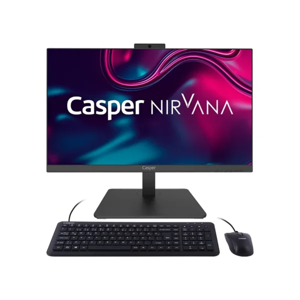 Casper Nirvana One A600 A60 1115-8V00X-V Intel Core i3 1115G4 8GB Ram 512GB SSD Dahili Ekran Kartı 23.8" FreeDos Siyah