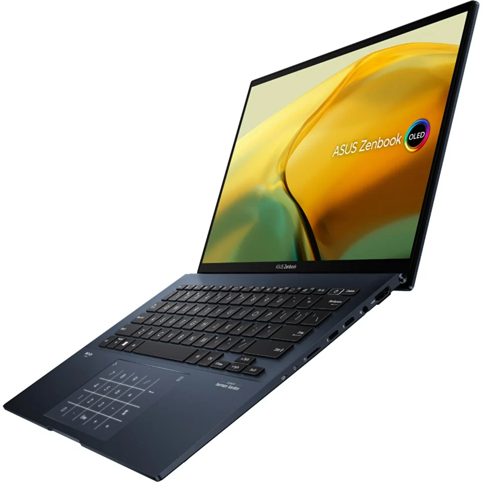 Asus Zenbook UM3402Z KM701W Intel Core i7 1260P 16GB Ram 1TB SSD Dahili Ekran Kartı 14" OLED Windows 11 Home Lacivert - Görsel 4