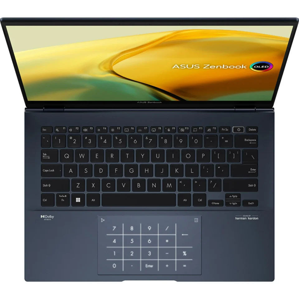 Asus Zenbook UM3402Z KM701W Intel Core i7 1260P 16GB Ram 1TB SSD Dahili Ekran Kartı 14" OLED Windows 11 Home Lacivert - Görsel 5