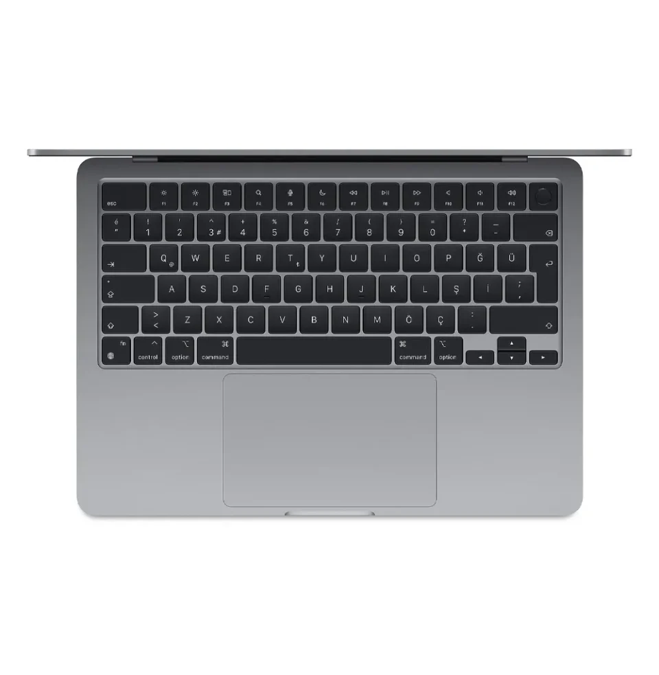 Apple Macbook Air M3 8GB Ram 256GB SSD  15" MacOs Uzay Grisi - Görsel 2