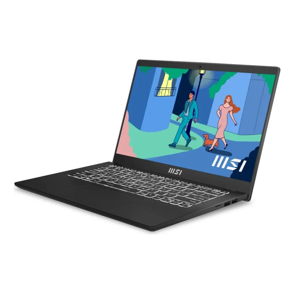 MSI Modern 14 C12MO-1039XTR Intel Core i7 1255U 16GB Ram 512GB SSD Dahili Ekran Kartı 14" FreeDos Siyah - Görsel 3