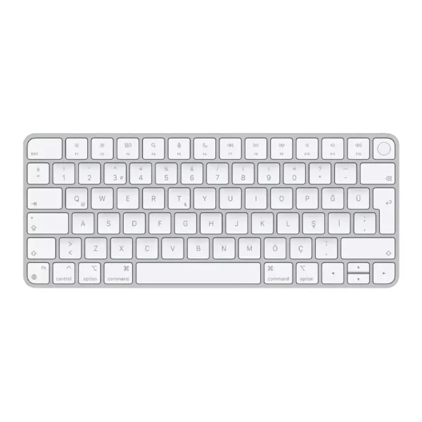 Apple Magic Keyboard Touch ID özellikli Türkçe Q Klavye MK293TQ/A       Beyaz