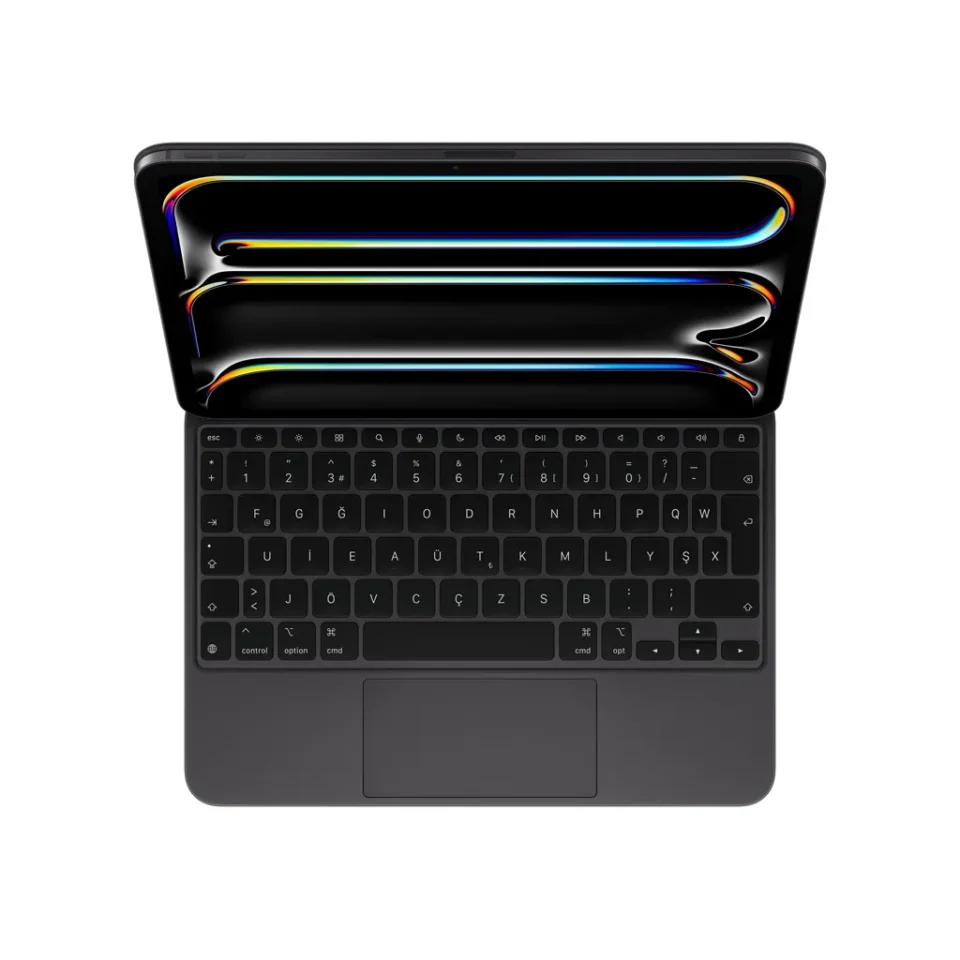 Apple 11 inç iPad Pro (M4) için Magic Keyboard - Türkçe F Klavye - Siyah MWR23TU/A - Görsel 3