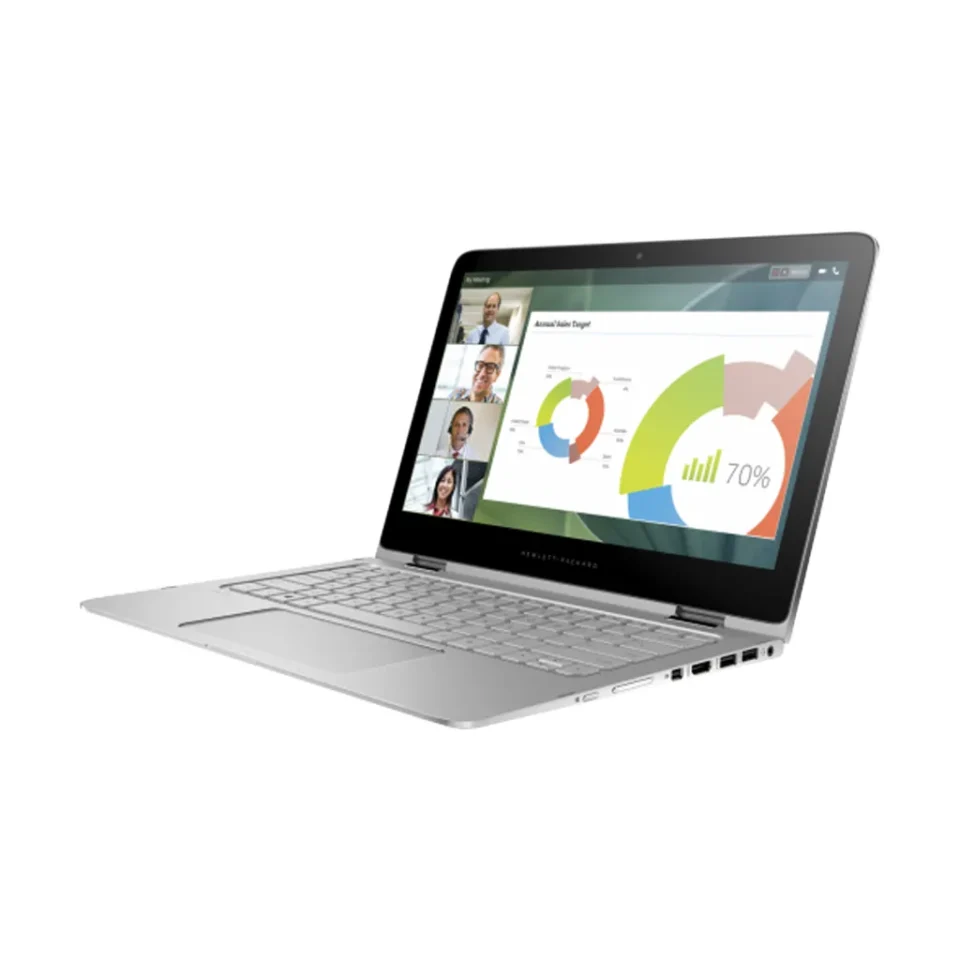 Hp Spectre X360 G2 Intel Core i7 6600U 8GB Ram 256GB Dahili Ekran Kartı 13.3" Dokunmatik Windows 10 Pro Silver - Görsel 5