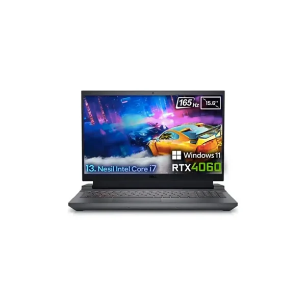 Dell G15 5530 Intel Core i7 13650HX 16GB Ram 512GB SSD Nvidia GeForce RTX 4060 (8GB) 15.6" Windows 11 Home Koyu Gri